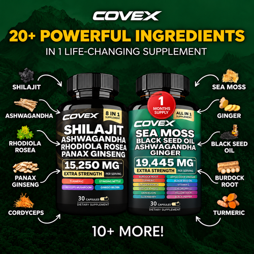 Covex 20-in-1 Supplement Bundle