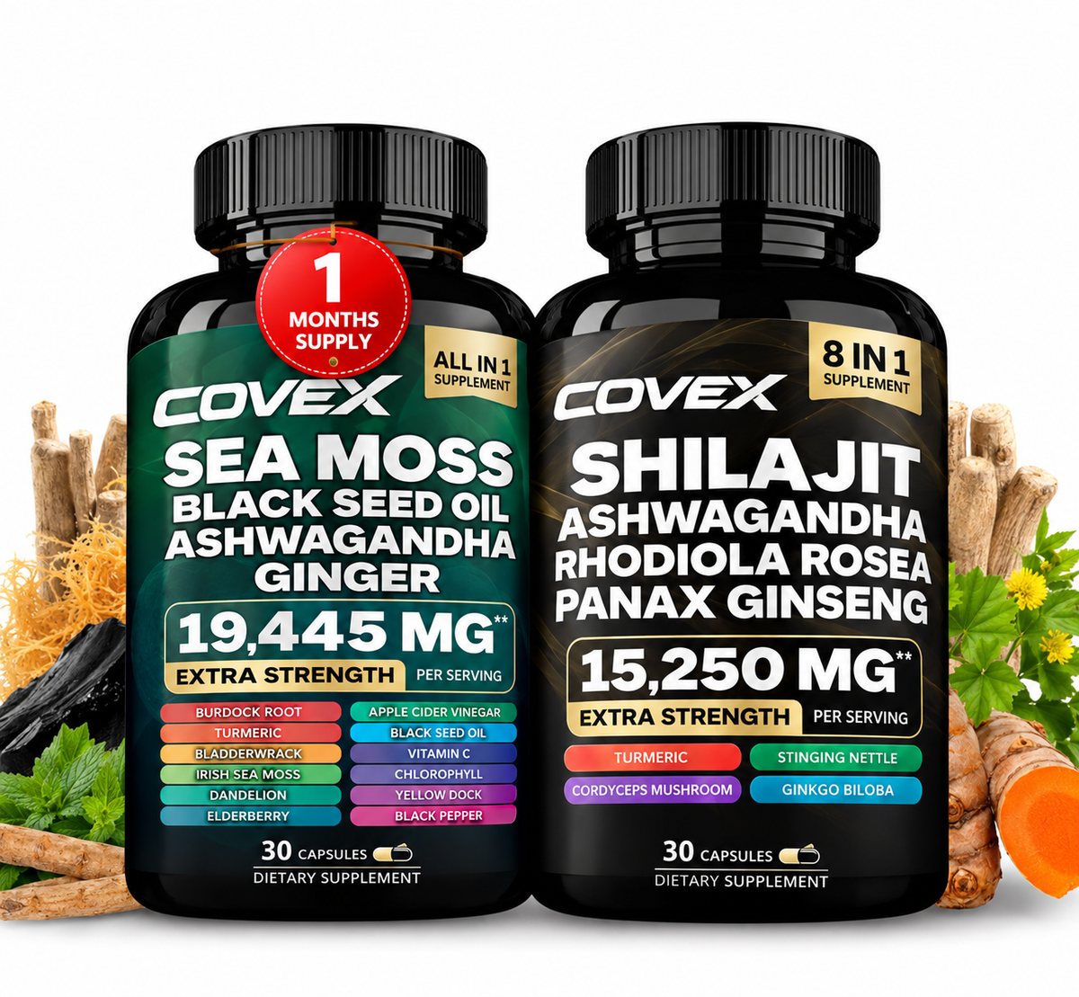 Covex 20-in-1 Supplement Bundle